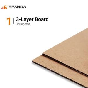 50pcs Corrugated Mailer  Pizza  Parcel  Packaging Gift   Pos  Penghantaran