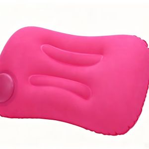 Gối bơm hơi vuông kê cổ Gối bơm hơi ngủ văn phòng du lịch gấp gọn tiện dụng