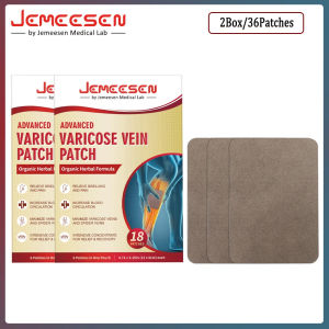 Jemeesen 18/54/90/180Pcs Advanced Varicose Veins Patches Varicosity Angiitis Removal Herbal Paste Vasculitis Phlebitis Spider