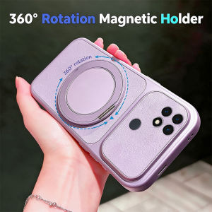 360 ° Ốp điện thoại từ tính có chân đế xoay tương thích với ốp điện thoại Oppo A15 A15s A35 mã KN+YZJ07.