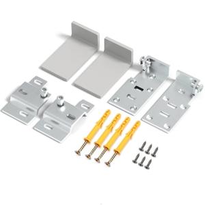 Wall Cabinet Hanging Plate Corner Bracket Rustproof Concealed Mounting Bracket Cold Rolled Steels Cabinet Hardware