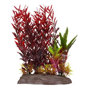 Realistic Artificial Green with Resin Base for Fishtanks Home Office Use Aquariums Underwater Landscape Accessory