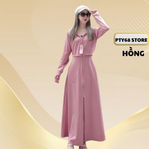 Áo chống nắng toàn thân nữ croptopchất vải UMI co giãn 4 chiều mềm mịn thoáng mát chống tia UV PTY68 STORE