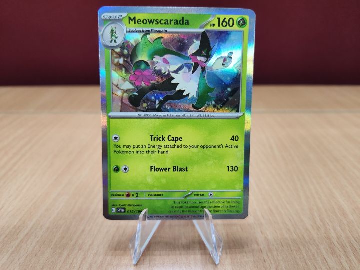 meowscarada pokemon card value (Shining Revelry #73/110, 1-Star) Placeholder Image Provided Meowscarada Holo Rare - 15/198