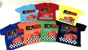 KAOS ANAK LAKI-LAKI MCQUEEN CARS USIA 1-12 TAHUN // BAJU ANAK COWOK