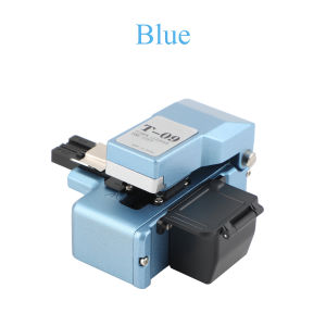 T-09 High Precision One-Step Fiber Optic Cleaver Chopping Tool Kit FTTT Fiber Optic Cleaver for 0.25/0.9/3.0mm Fiber with Waste Collection Box