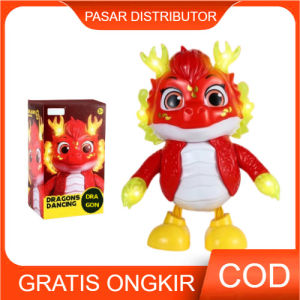 Mainan Anak DRAGONS DANCING Mainan Naga Joget Lampu Dragon Musical Anak Mainan Anak Perempuan - Mainan Anak Laki Laki