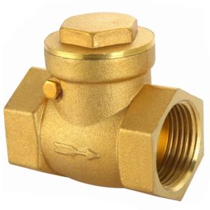 Check Valve Full Tembaga Klep Tabok 1/2 3/4 1 Inch Swing Check Valve