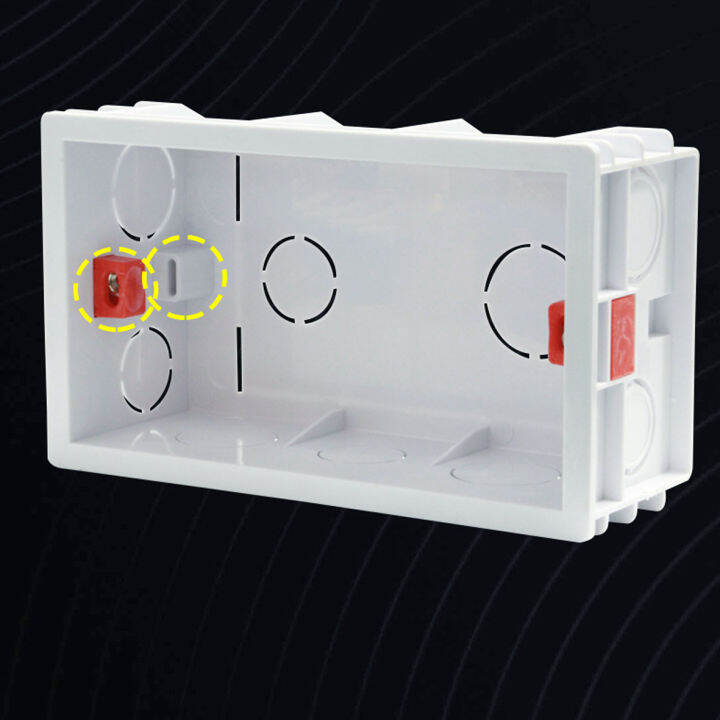 Mounting Box Junction Box Internal Box For Standard Switch Socket Box Type 86 Type 118 Type 146 7558