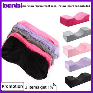 banbi 5 Colors Eyelash Extension Pillow Pillow Cover Flannel Grafting Eyelashes Pillows Replace Cover Lash Pillow Cover MakeUp Too