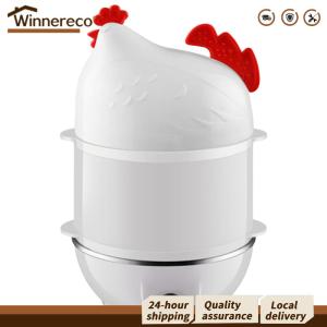 【Free Shipping】 Smart Egg Steamer with Auto Shut Off and Quick Cooking for Fresh Breakfast Eggs