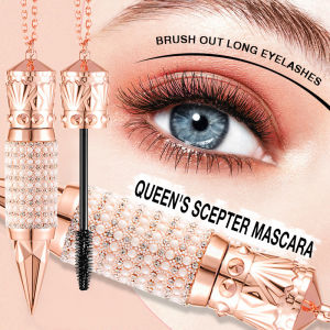 Queens Scepter Mascara 4D Silk Fiber Lash Lengthening and Thick Mascara Waterproof  Long Lasting Mascara Eye Makeup