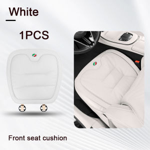 For Perodua Viva Bezza Axia Ativa Aruz Alza Myvi Kancil Non-slip Car Leather Cushion Soft Good Breathability Ventilated Four-season Cushion Universal Cotton Auto Seat Cushion Travel