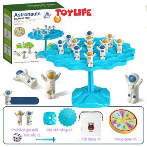 Ếch cân bằng trọng lượng thông minh cân ếch thăng bằng phi hành gia đồ chơi giáo dục phát triển trí tuệ cho bé