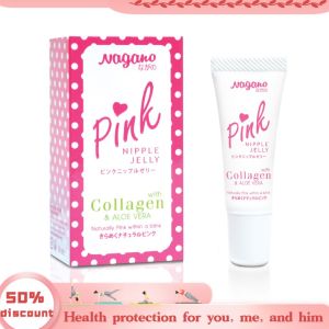 Pink Nipple Cream Pencerah Puting Areola Bibir V Whitening Postpartum Selamat Nagano 10gMild and effective