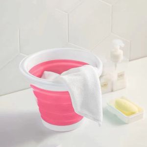 ถังน้ำพับได้ ถังซิลิโคน ถังน้ำอเนกประสงค์ ถังพับได้ แบบพกพา 5L. 10L. พร้อมส่ง