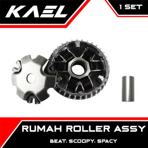 Rumah Roller Roler Assy Scoopy Carbu & Spacy Karbu & Beat Karbu Penutup Tutup Slider Set Lengkap Komplit