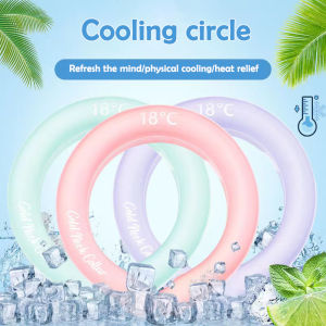 Heat protection and cooling  artifact cooling ring Ice neck  refreshing ice feel  cool circle