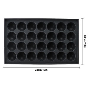 Takoyaki Grill Pan Plate Takoyaki Cooking Complete Set Cooking Frying Baking Mold Tray 28 Holes Octopus Ball/Pancake Maker