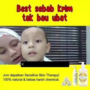 25gram CC Restore Salve Honey Olive Baby Eczema Kulit Kering lembabkan kulit Natural
