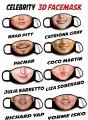 3d facemask coco martin celebrity 3d facemask with foam. 