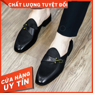 Giầy Sục Nam Đế Cao 3cmt Khuyên Móc Siêu Sang Chảnh Lịch LãmPhá CáchThời Trang