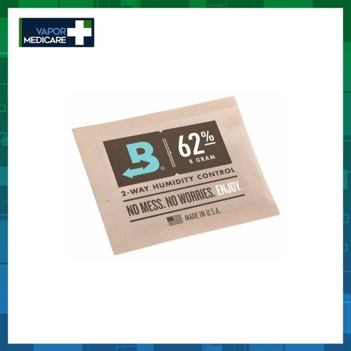 durable BOVEDA 62% RELATIVE HUMIDITY PACK (1PIECE) SMALL 8 GRAM VAPOR ...