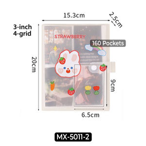 Album Photo Polaroid Aesthetic Transparan Tempat Foto Kpop Korea Lucu MX-5011