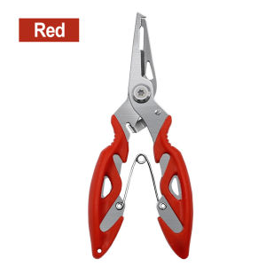 Fishing Plier Scissor Braid Line Lure Cutter Stainless Steel Clamp Pliers Hook Remover Fishing Scissors Eagle Nose Lures Clip Fishing Tool