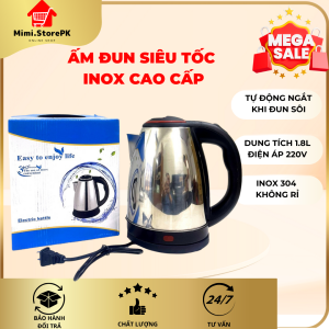 BÌNH ĐUN SIÊU TỐC INOX