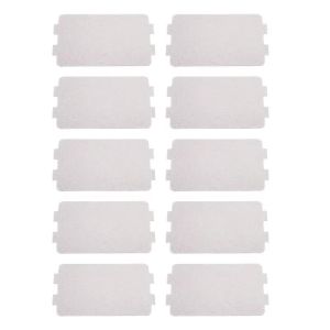 10Pcs Microwave Oven Mica Plate Universal Mica Insulator Sheet Microwave Replacement Repair Parts