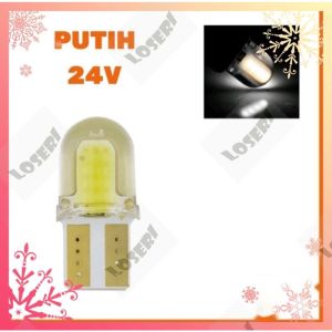 Loseri PREMIUM Truck T10 COB 3030 W5W LED 24V Car Motor Clearance Light Dome Light License Plate Light for Lori Lorry