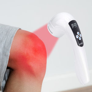 Bcure Cold Laser Pain Therapy Knee Pads Dance Muscle Reliever and Sciatica Infrared Light Therapy Knee Pain Relief Device