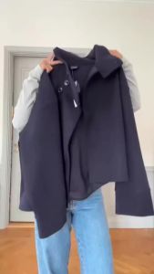 Womens Autumn Winter Stand Collar Thick Jackets Autumn Female Single Breasted Loose Long Sleeve Coats Lady Short Outwear2026