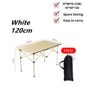 Foldable Camping Table Egg Roll Tables Outdoor Dining Table Picnic Bbq Folding Table Foldable Portable Table Portable Picnic Table Outdoor Camping Table