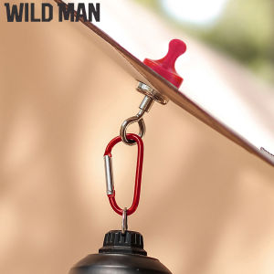 Móc Khóa Carabiner Nam Châm Mạnh Móc Khóa Cắm Trại Loại D Móc Lều Bằng Hợp Kim Nhôm Dụng Cụ Leo Núi EDC Phụ Kiện Tán Ngoài Trời