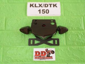 ท้ายสั้น KLX150 DTK150 BF150 D-TRACKER150 #แบบใส่ไฟเลี้ยวแต่ง #โครงเหล็กหนา 1.2 mm ท้ายสั้นklx150 /d-tracker150 ไฟท้ายสั้นklx150 /d-tracker150