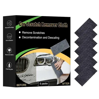 Nano Polix Car Remover Cloth 6 Packs - Auto Paint Scratch Repair Towel 938 786-PH