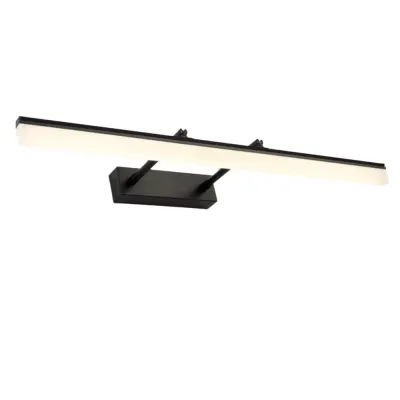 HOUCHU 9W 40CM LED Wall Light No-Drill Retractable Makeup Mirror Light Electroplate Waterproof Bathroom Mirror Lamp Washroom