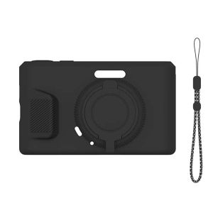 MINUTE Shockproof Camera Protective Case Anti-Scratch Silicone Skin Shell with Lanyard Body Cover for KODAK PIXPRO C1 Digital Camera Accessories