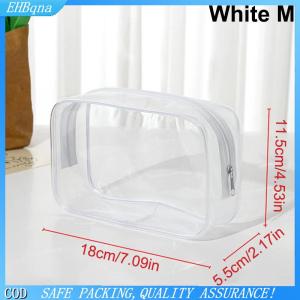 COD Trong Suốt Túi Mỹ Phẩm PVC Phụ Nữ Dây Kéo Rõ Ràng Trang Điểm Túi Vẻ Đẹp Trường Hợp Du Lịch Make Up Tổ Chức Lưu Trữ Tắm Vệ Sinh Cá Nhân Rửa Túi