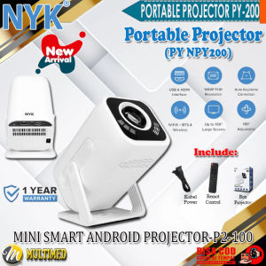 MINI SMART ANDROID PROJECTOR PROYEKTOR NYK PY-200