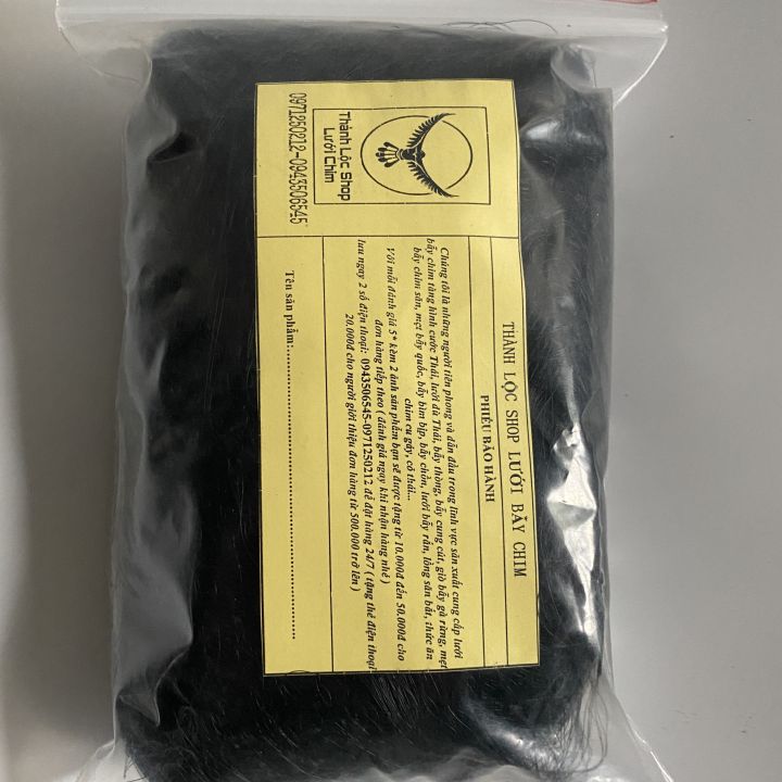 60m lưới tàng hình mắt lỗ 4 cm cao 9 m 7 dây 6 túi bẫy tổng hợp chim sẻ ...