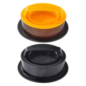 Multifunctional Minced Press Hamburger Patty Making Mould Dishwasher Safe Plastic Burger Maker Home Cooking Gadget
