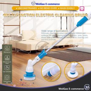 WG Flexible Rotary Scrubber Electric Bathroom Floor Cleaning Brush