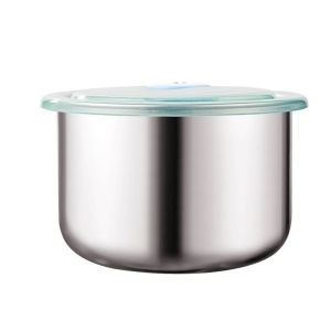 Hộp đựng thực phẩm inox hình tròn 450ml hộp đựng thức ăn thép không gỉ có nắp đậy hôp inox đựng đồ ăn hộp tròn inox 304