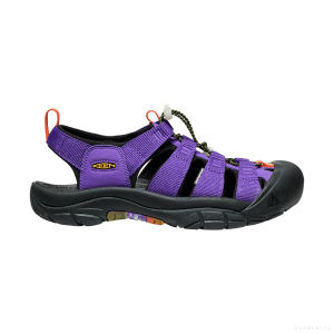 Keen รองเท้าผู้ชาย Mens Newport Retro Sandals KEEN x An Ko Rau (AN KO RAU PURPLE)