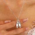Aesthetic Ballet Shoe Pendant Necklace Bowknot Choker Trendy Clavicle Chain Unique Neck Jewelry Perfect Graduation Gift. 