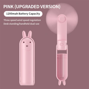 VIVOLILV 🔥2-3days delivery🔥Portable small fan silent strong wind force cool small fan handheld fan USB charging multi-speed adjustment