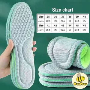 MaxPlus Cotton Insoles for Shoes Deodorization Sweat Absorption Insert Sport Shoes Running Pads